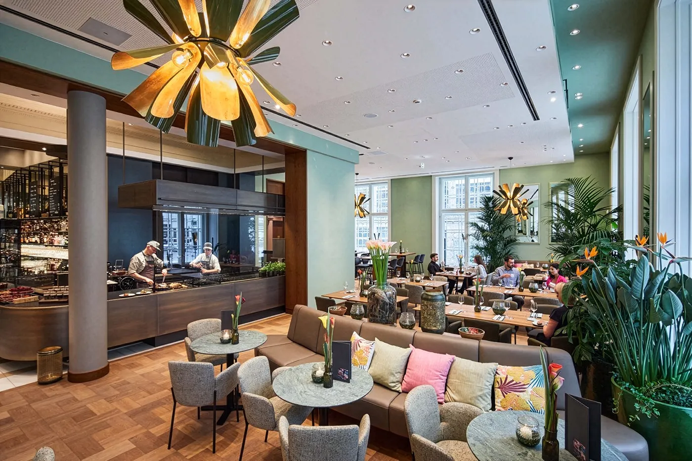 „Wie tickt der Einkauf®“ Roundtable im Restaurant das Mezzanin